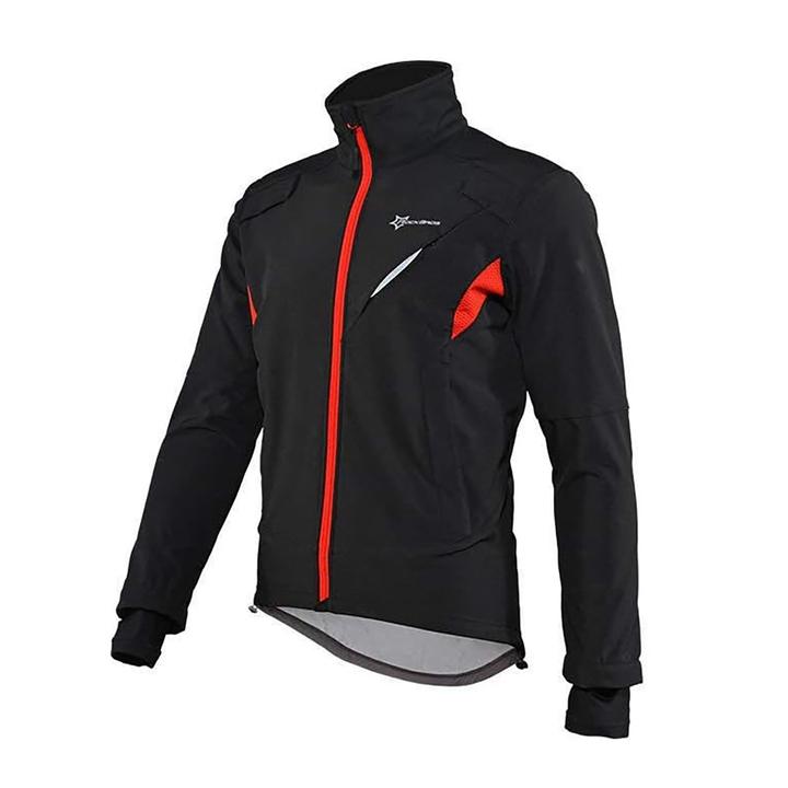 Rockbros YPW021 Windproof Cycling Sports Jacket Size XL - Black (XL)