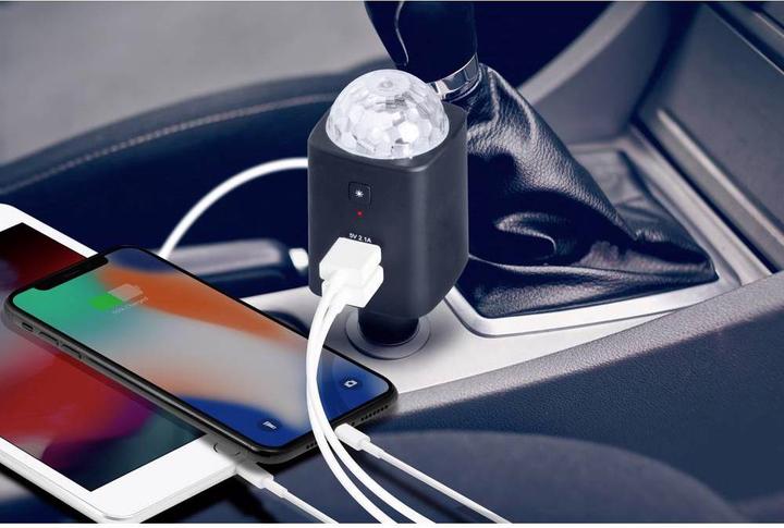 Produktbild Technaxx Zigarettenanzünder Disco Mobile Auto Charger TX 159