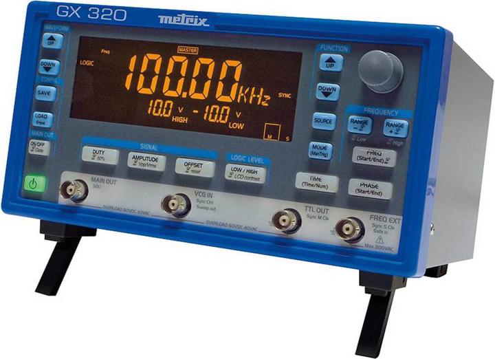 Image du produit Metrix Générateur de fonctions fonctionnant sur secteur et instrument de mesure de laboratoire en un seul
