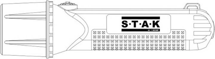 Actual product image S.T.A.K Flashlight LED ATEX 1W (17.50 cm, 60 lm)
