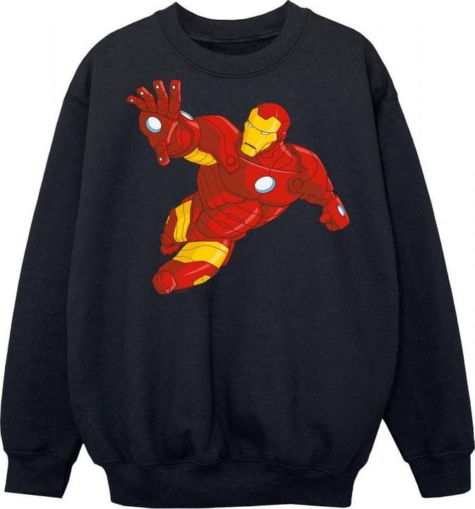 Iron Man Sweatshirt Jungen (128)