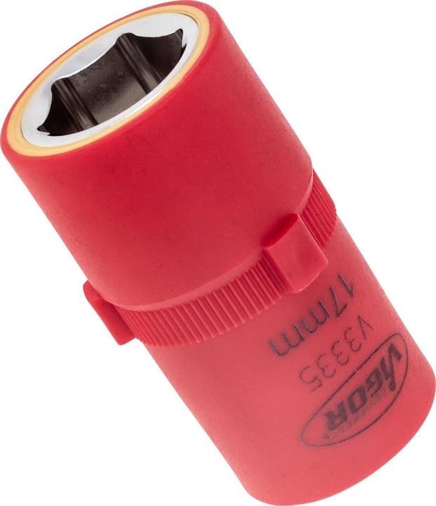 Actual product image Vigor VDE SOCKET SPANNER INSERT, 1/2" SW 17 (17 mm)