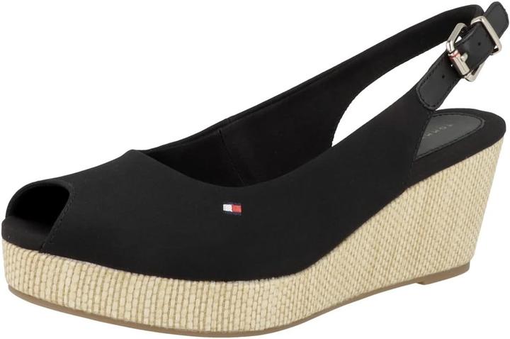 Actual product image Tommy Hilfiger Iconic Elba Sling Back Wedge - 53315 (37)