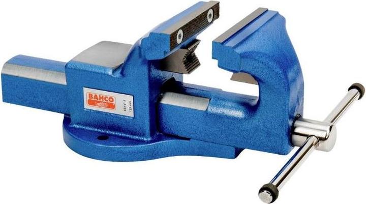 Produktbild Irimo Schraubstock mit Vierkant-Schlitten und austauschbaren Backen, für hohe Beanspruchungen, 175 mm