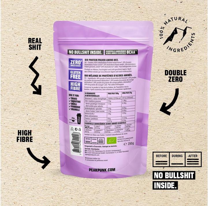 Produktbild Peak Punk Bio High Protein Shake (1 Stk., 250 g)