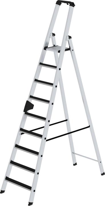 Actual product image Munk Stepladder with one-sided access with clip-step 9 steps (Stepladder)