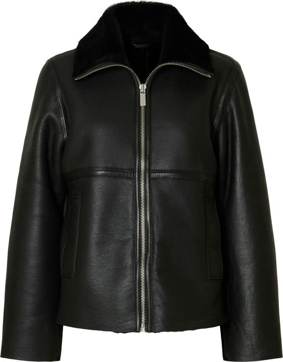 Actual product image Selected Femme Lammfell Lederjacke (40)