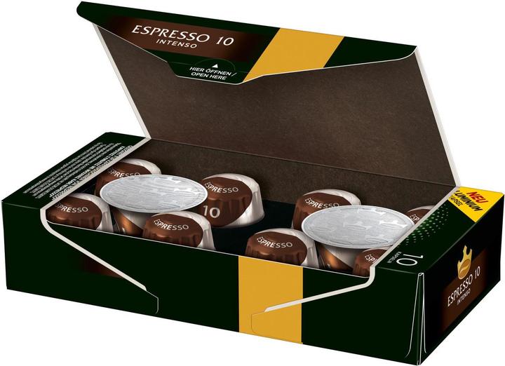 Actual product image Jacobs Espresso 10 Intenso (10 x Port.)