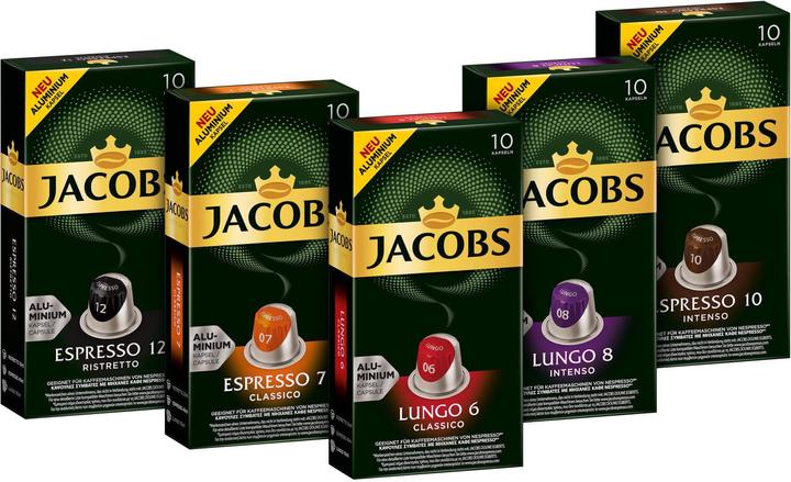 Actual product image Jacobs Espresso 10 Intenso (10 x Port.)