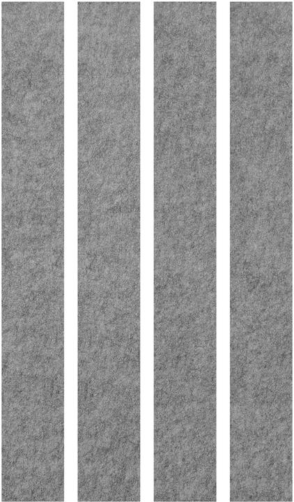 Produktbild Hammerbacher Akustik-Wandpaneelen-Set (25 x 2.5 x 200 cm)