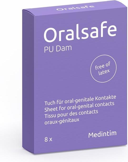Image du produit Medintim Oralsafe Toile à Lécher Vanille (8 pcs)