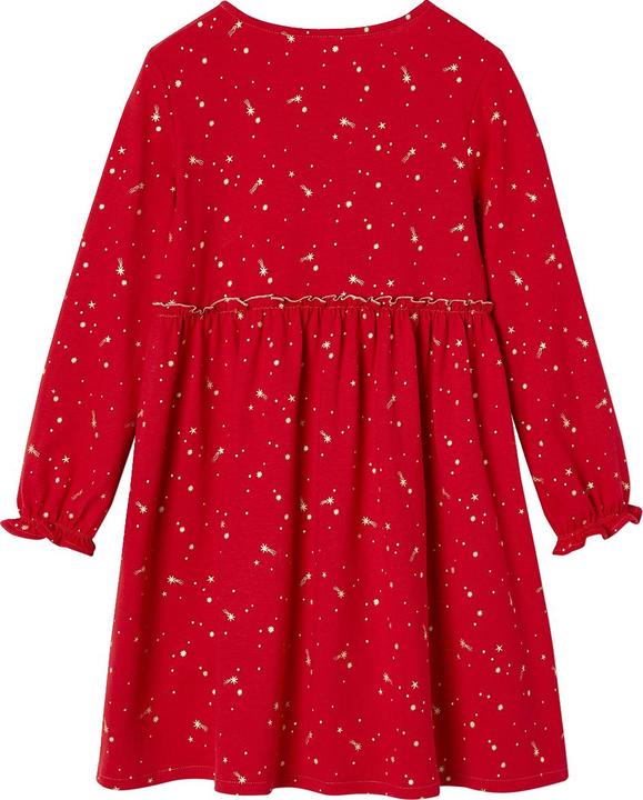 Image du produit Vertbaudet Robe de fête pour fille avec étoiles brillantes (110)
