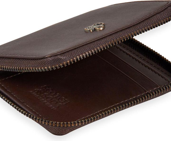 Actual product image Scotch & Soda Leather Zip Wallet
