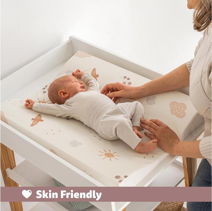 Produktbild Julius Zöllner Wickelmulde Wave Folie Birdy, 50 x 65 cm (50 x 65 cm)