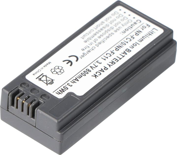 Actual product image Sony Battery NP-FC10 Battery, NP-FC11 Battery DSC-F77, DSC-P10, DSC-P12 (Rechargeable battery)