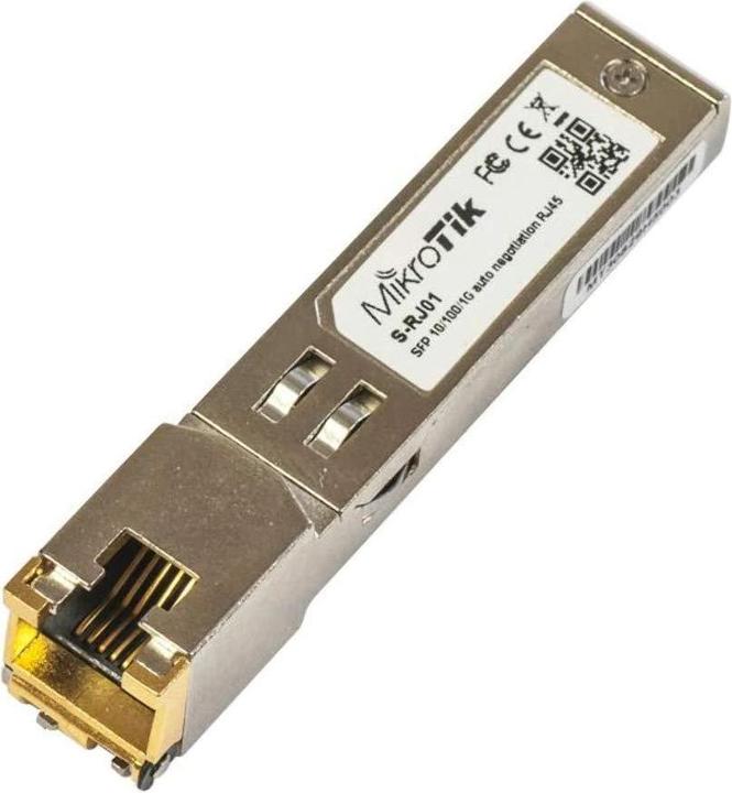 MikroTik SFP to RJ-45 Module: S-RJ01