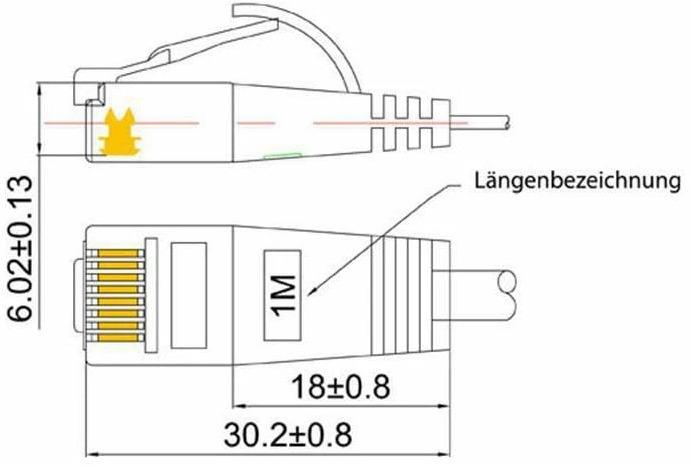 Productafbeelding Lightwin Netwerkkabel (UTP, CAT6, 10 m)
