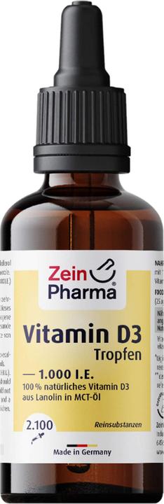 Produktbild Zein Pharma Vitamin D3 Drop (1 Stk., Tropfen)