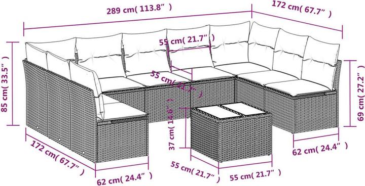 Produktbild vidaXL Trenton