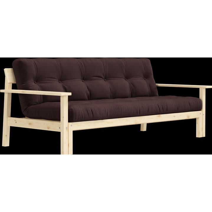 Karup Design, Sofa, Unwind Klar lackiert (Bettsofa, 3-Sitzer)