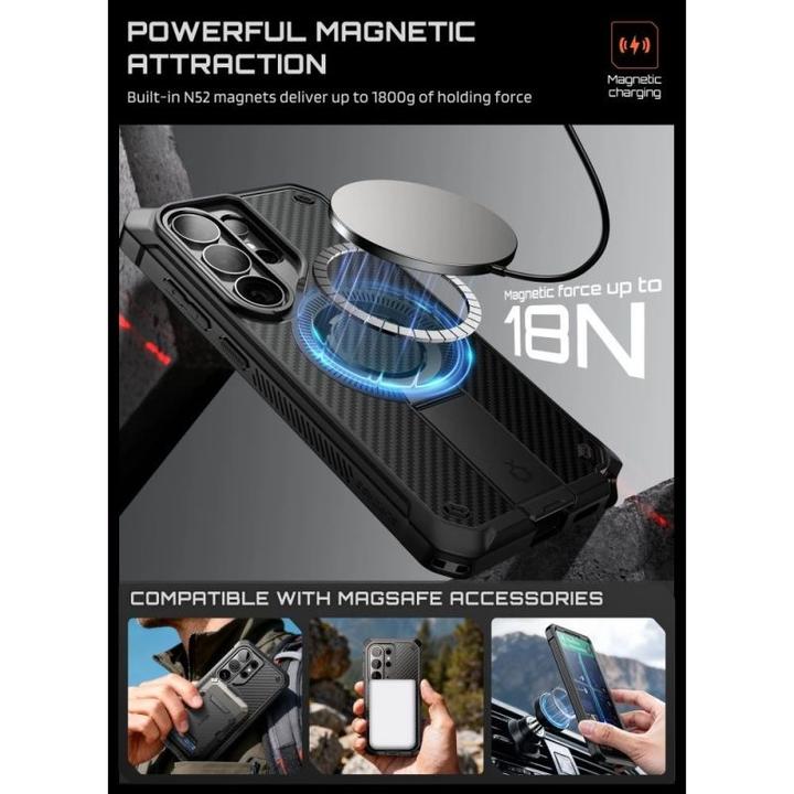 Productafbeelding Supcase Unicorn Beetle Pro Mag Magsafe 2-Set Galaxy S26 Ultra Aramid (Samsung Galaxy S26 Ultra)