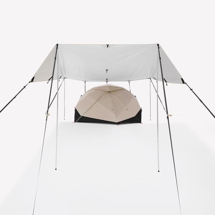 Image du produit Quechua Tarp abri de camping multifonction, Fresh XL (Bâche, 5.80 kg, 6 personnes)