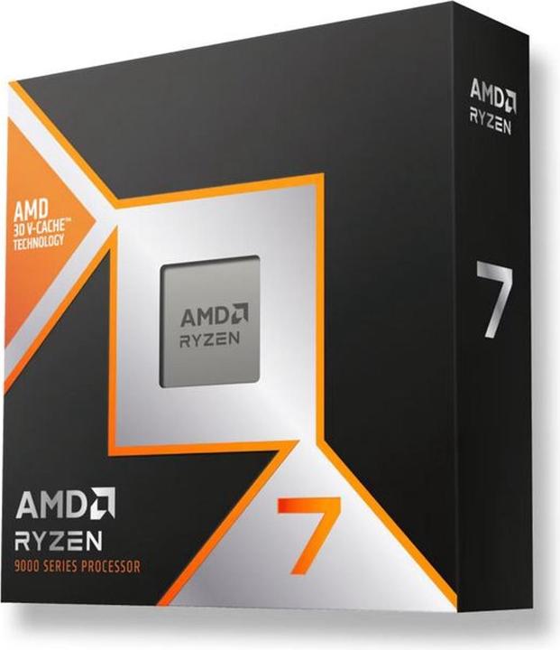 AMD Ryzen 7 9800X3D (AM5, 4.70 GHz, 8 -Core)
