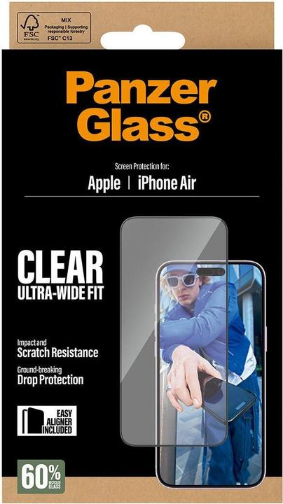 Produktbild PanzerGlass Hoops Camera Lens Protector (1 Stk., Apple iPhone Air)