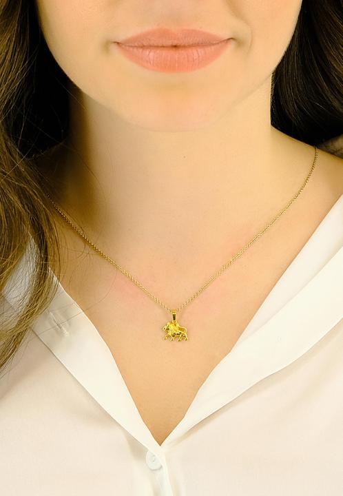 Image du produit Muau Lion (Or jaune, Or blanc, Or rose ou argent)