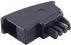 Produktbild Shiverpeaks ®-BASIC-S--TAE F-Stecker auf Western-Kupplung 6/4, Import, Festadapter, schmal