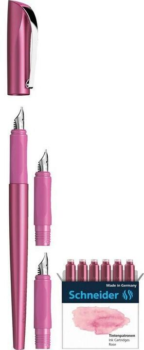 Actual product image Schneider Calligraphy fountain pen Callissima Gift Box (Pink, 3x)
