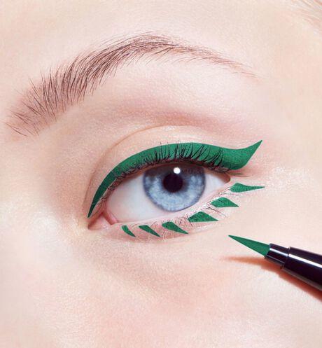 Actual product image Dior Diorshow On Stage Liner (461 Matte Pop Green)