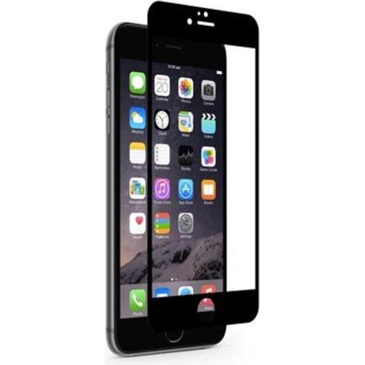 Moshi iVisor Glass (1 Stück, Apple iPhone 6 Plus), Smartphone Schutzfolie, Schwarz