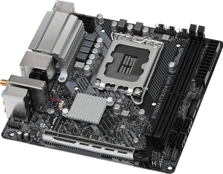 Produktbild AsRock B760M-ITX/D4 WiFi (LGA 1700, Intel B760, Mini-ITX)