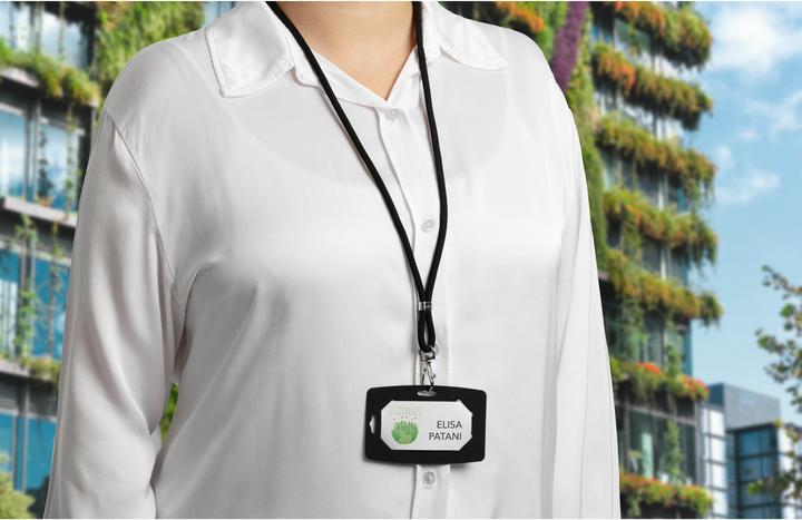 Actual product image Durable Name badge recycled paper 20pcs