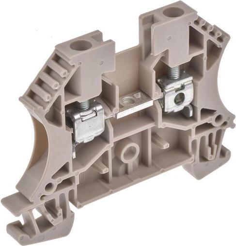 Actual product image Weidmüller Terminal block 0.5-4qmm 1floor 2kl gr 24A 1781730000