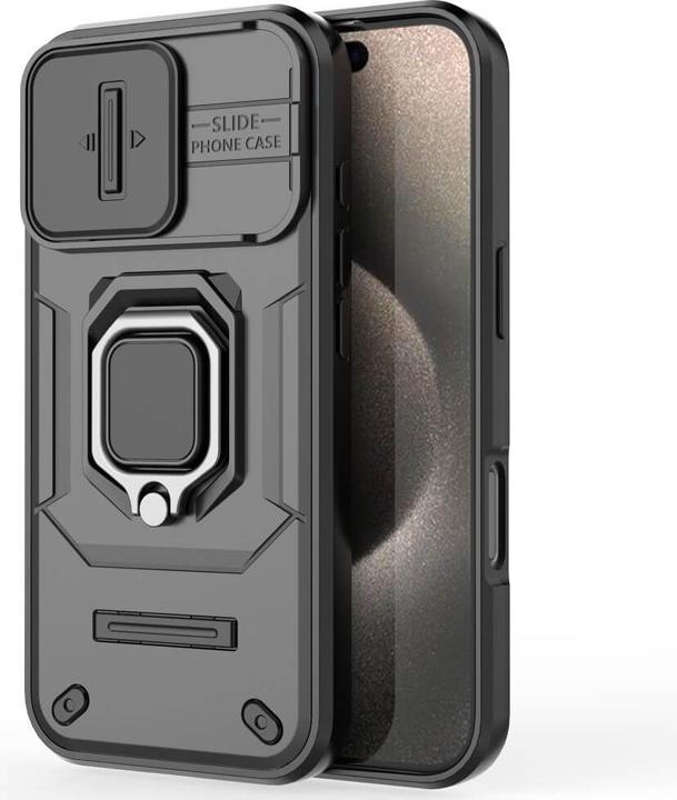 Produktbild Cover-Discount iPhone 16 Pro - Armor Case mit Kickstand (Apple iPhone 16 Pro)