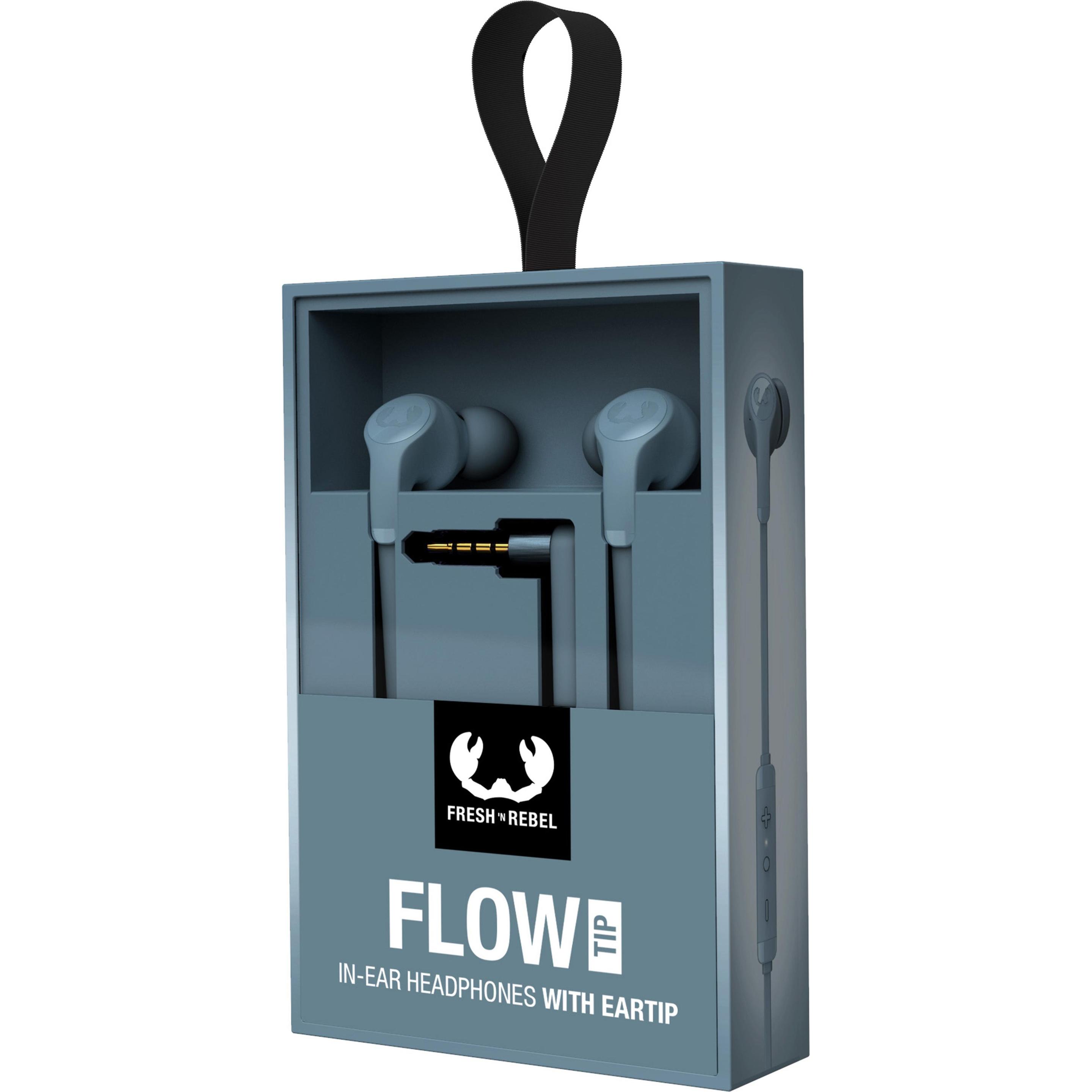 Thumbnail - Fresh'N Rebel Flow Tip (7 h, Kabelgebunden), Kopfhörer, Blau