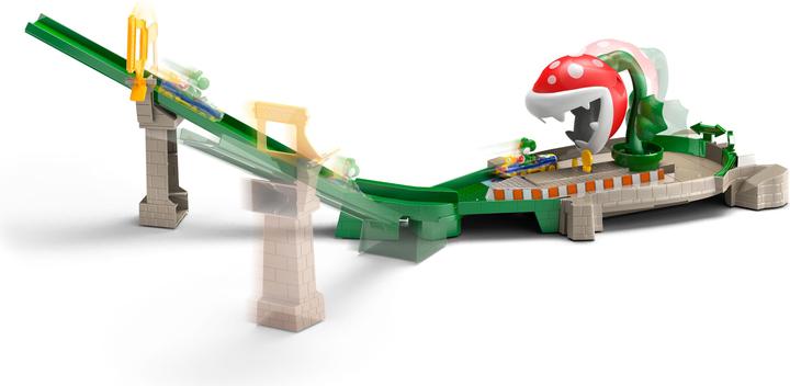 Produktbild Hot Wheels Mario Kart Piranha Plant Rennstrecke