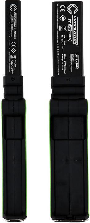 Actual product image KS Tools COMPETITION LED work lamp set 2 pcs. (400 lm)