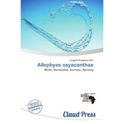 Allophyes oxyacanthae, Fachbücher von Lóegaire Humphrey