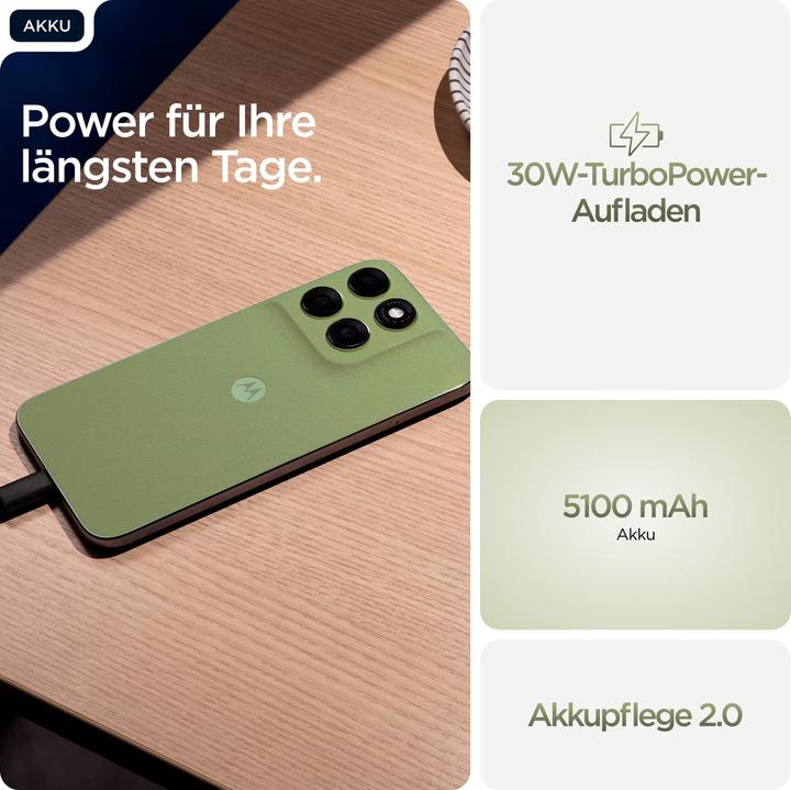Actual product image Motorola Moto G67 (128 GB, Pantone Nile, 6.78", SIM + eSIM, 5G)