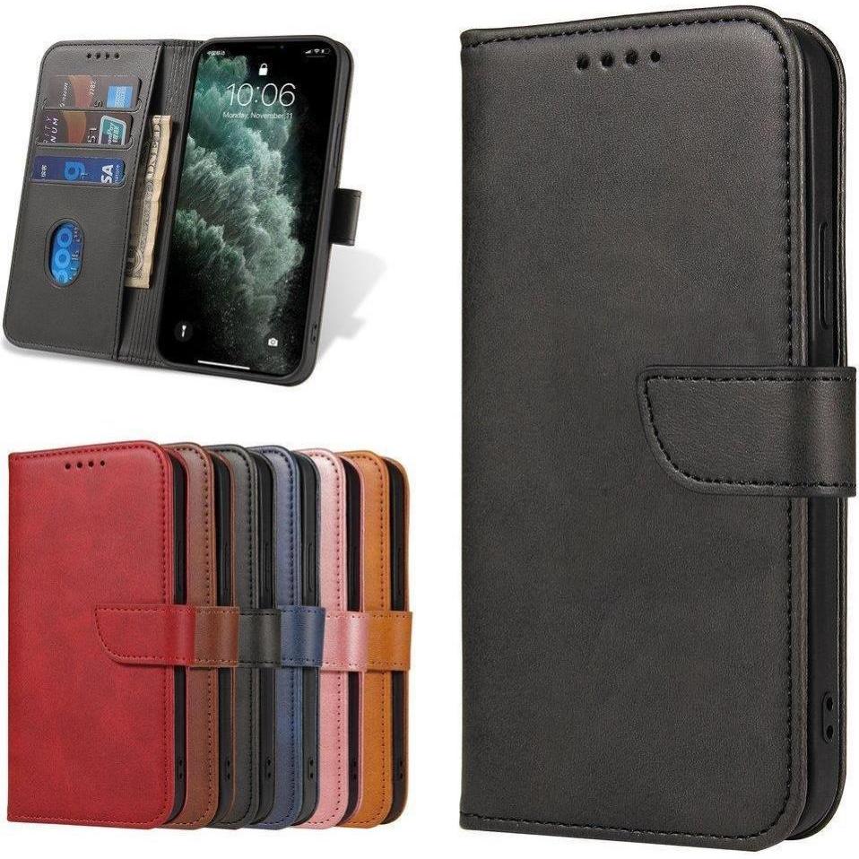 Thumbnail - Hurtel Magnet Case elegant case cover cover with a flap and stand function OnePlus Nord N20 5G black (OnePlus Nord N20 5...