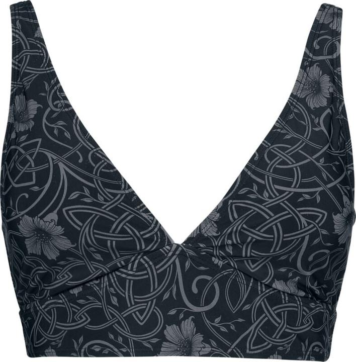 Immagine prodotto Black Premium Rooted in Reverence cropped Bikini-Top (S)