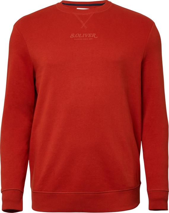 Produktbild s.Oliver Sweatshirt Wärmendes Sweatshirt mit Logo-Artwork (3XL)
