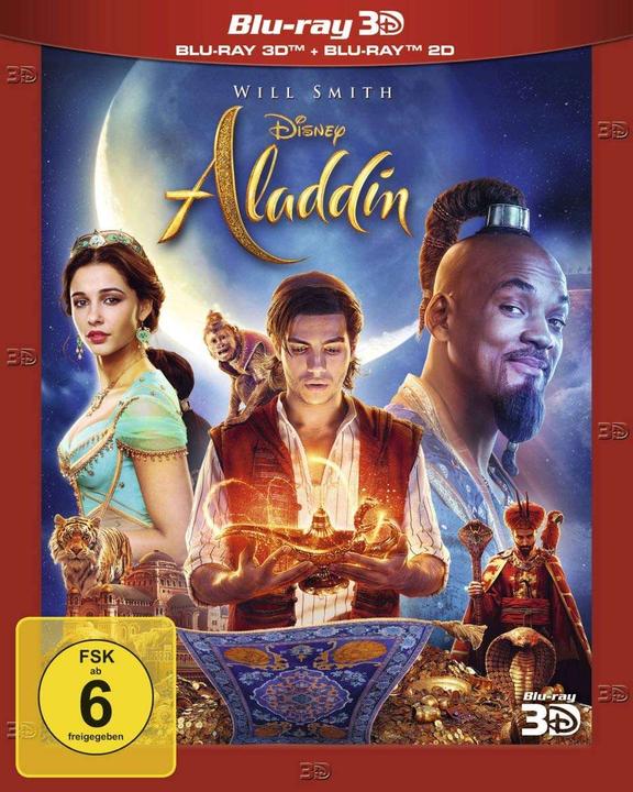 Image du produit Disney Interactive Studios Aladdin (Live Action) 3D BD (3D / 2D) (Blu-ray 3D, 2019)