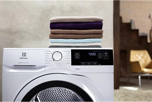 Actual product image Electrolux EW9HE83S3 tumble dryer Free installation Top loading 8 kg A++ White (8 kg, Left)