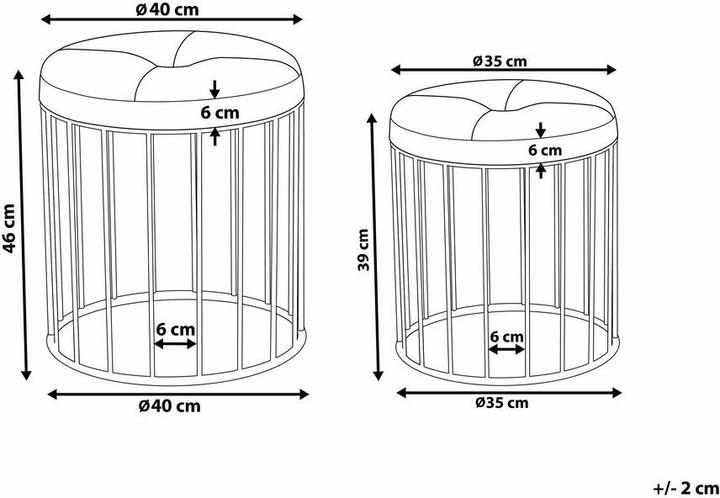 Actual product image Beliani Lubbock