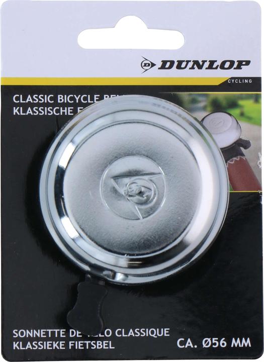 Actual product image Dunlop Bike bell classic silver