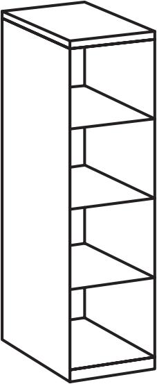 Immagine prodotto Wimex New York D (45 x 58 x 236 cm)